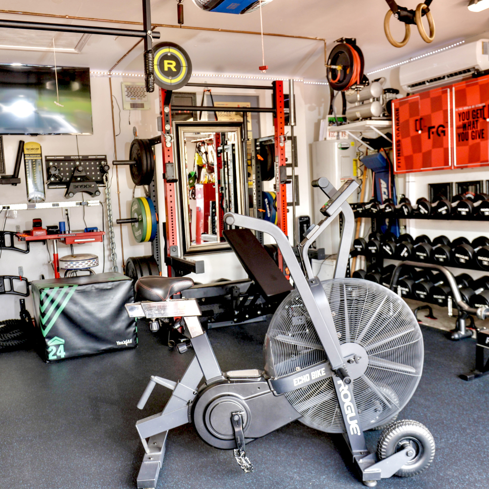 The Fitness Garage interior